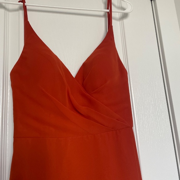Orange Bridesmaid/Grad Dress - Picture 2 of 5